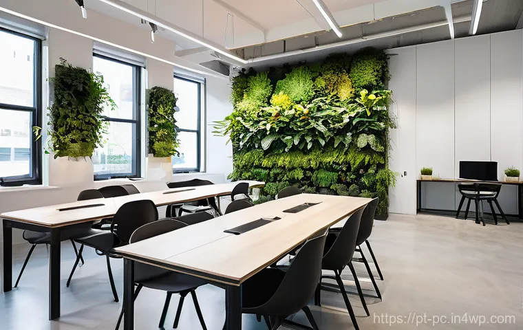 2023년 코워킹 스페이스의 혁신적 기술 도입 - **Prompt 2: Immersive VR/AR Collaboration in a Dynamic Coworking Environment**
    "A dynamic, mediu...