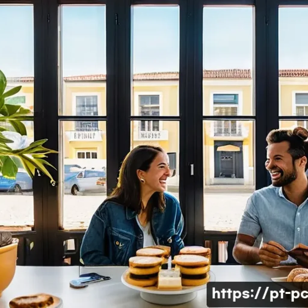 코워킹 스페이스의 직장 문화 개선 전략 - **"Vibrant Coworking Community Event in Porto, Portugal."** An image capturing a lively themed break...